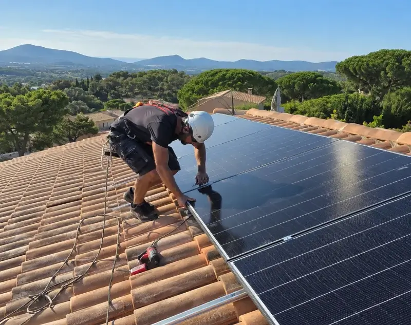 Installateur panneaux solaires Abzac — pose photovoltaïque sur toiture