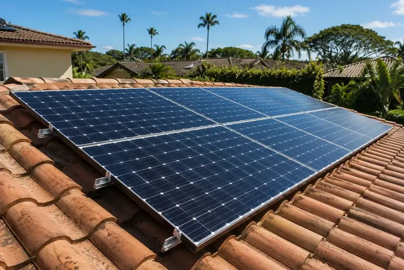 Installation de panneaux solaires à Abzac